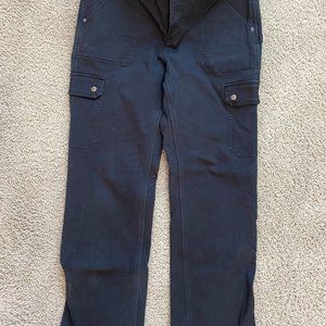 Women's Duluth Trading Company Fire Hose Flex Fleece Lined Pants 12 x 33